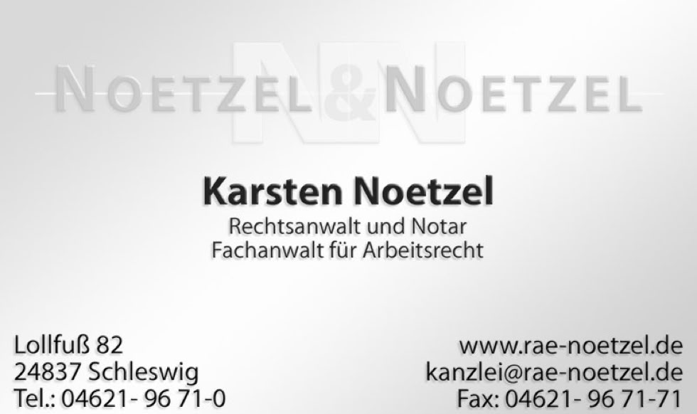 Visitenkarte Karsten Noetzel